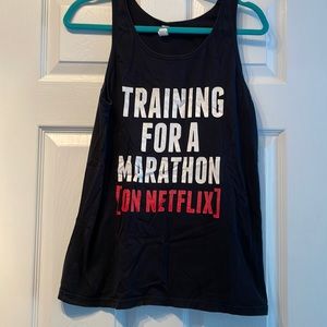 Gym tank top- Netflix